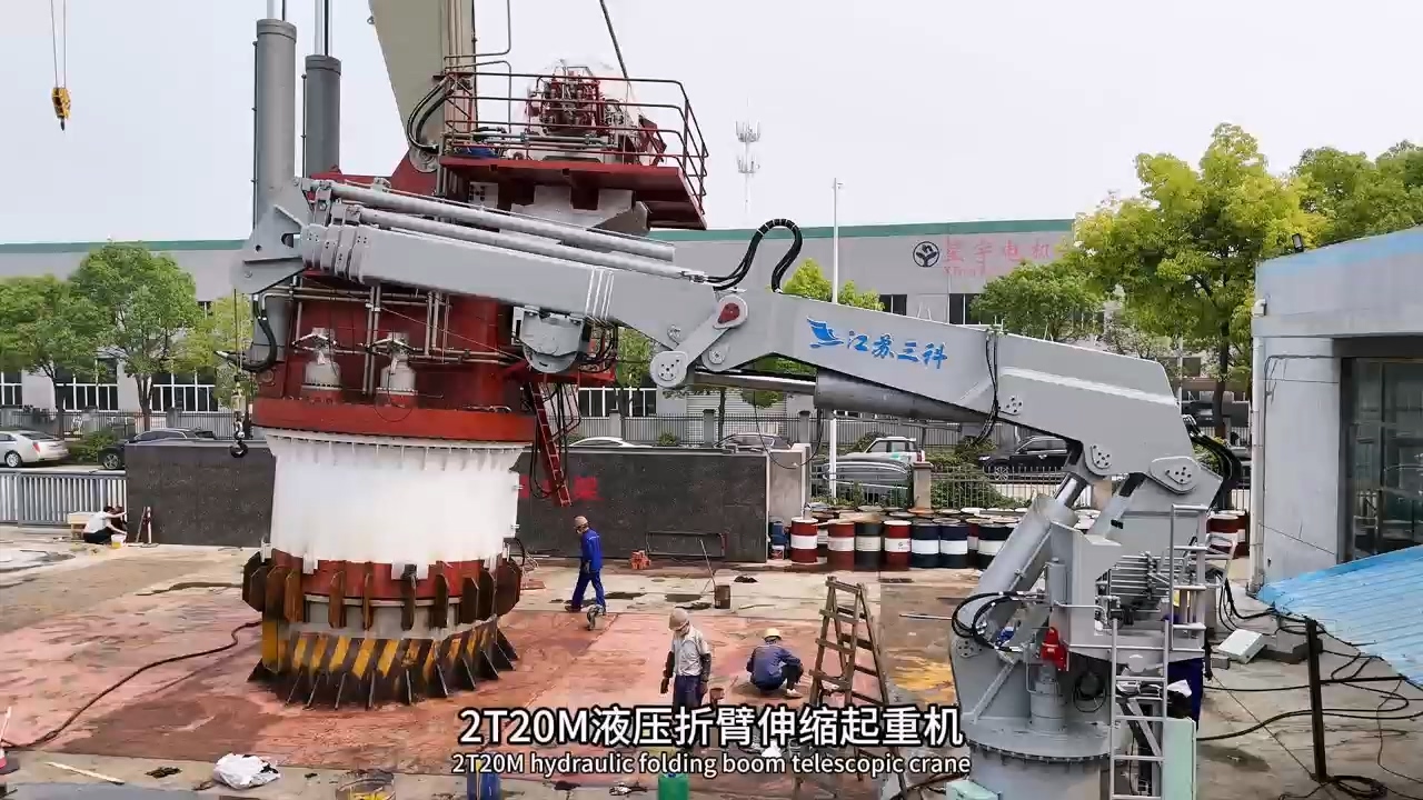 2T20M液压折臂伸缩起重机